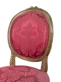 A Louis XVI Style Painted Salon Suite