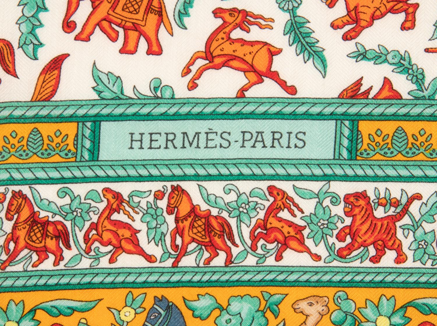 Hermès Cashmere/Silk Scarf