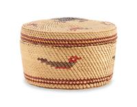Northwest Coast Covered Basket