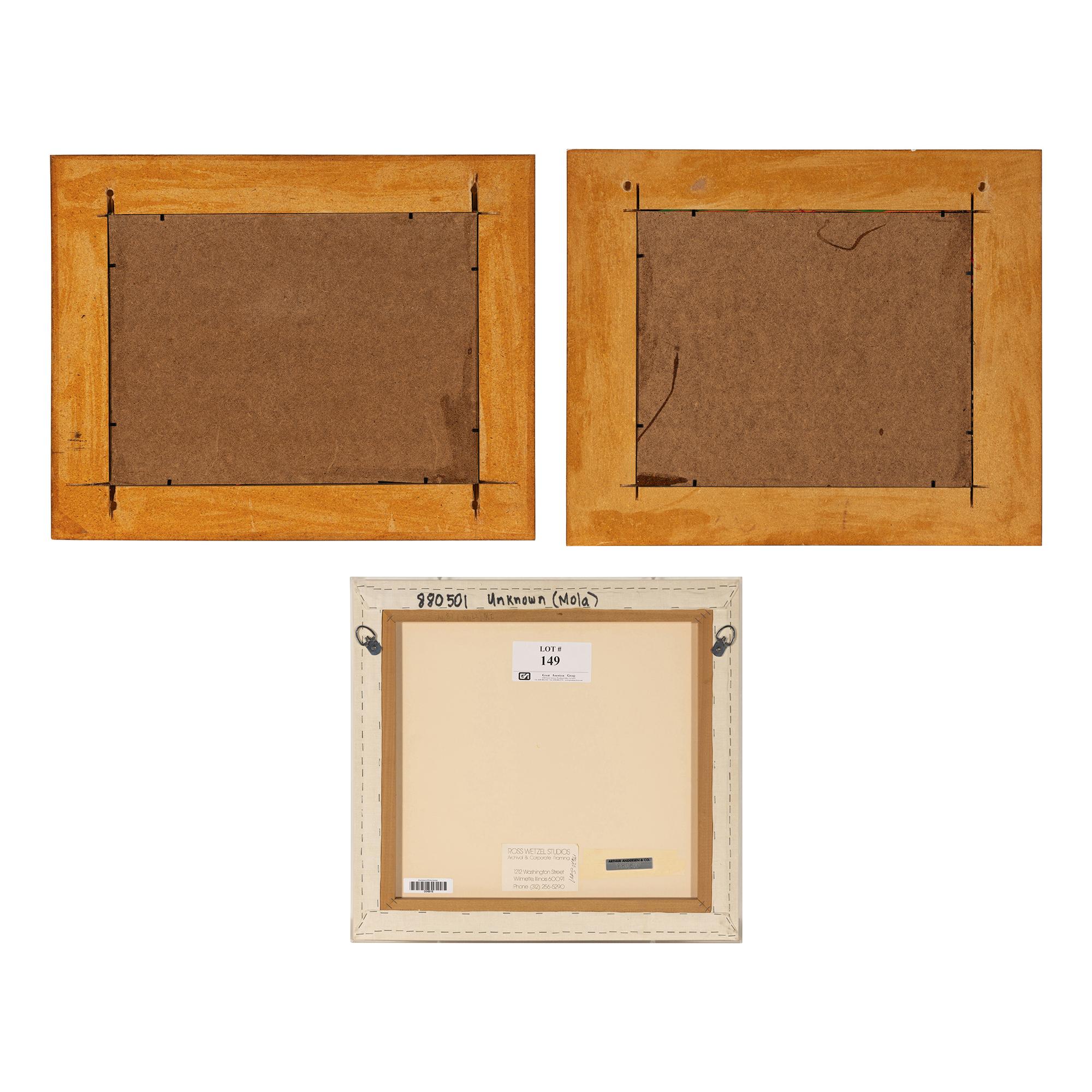 Anonymous Guna Person (Guna, 20th Century) — A Group of Three Mola Textiles