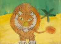 Lion in Yellow