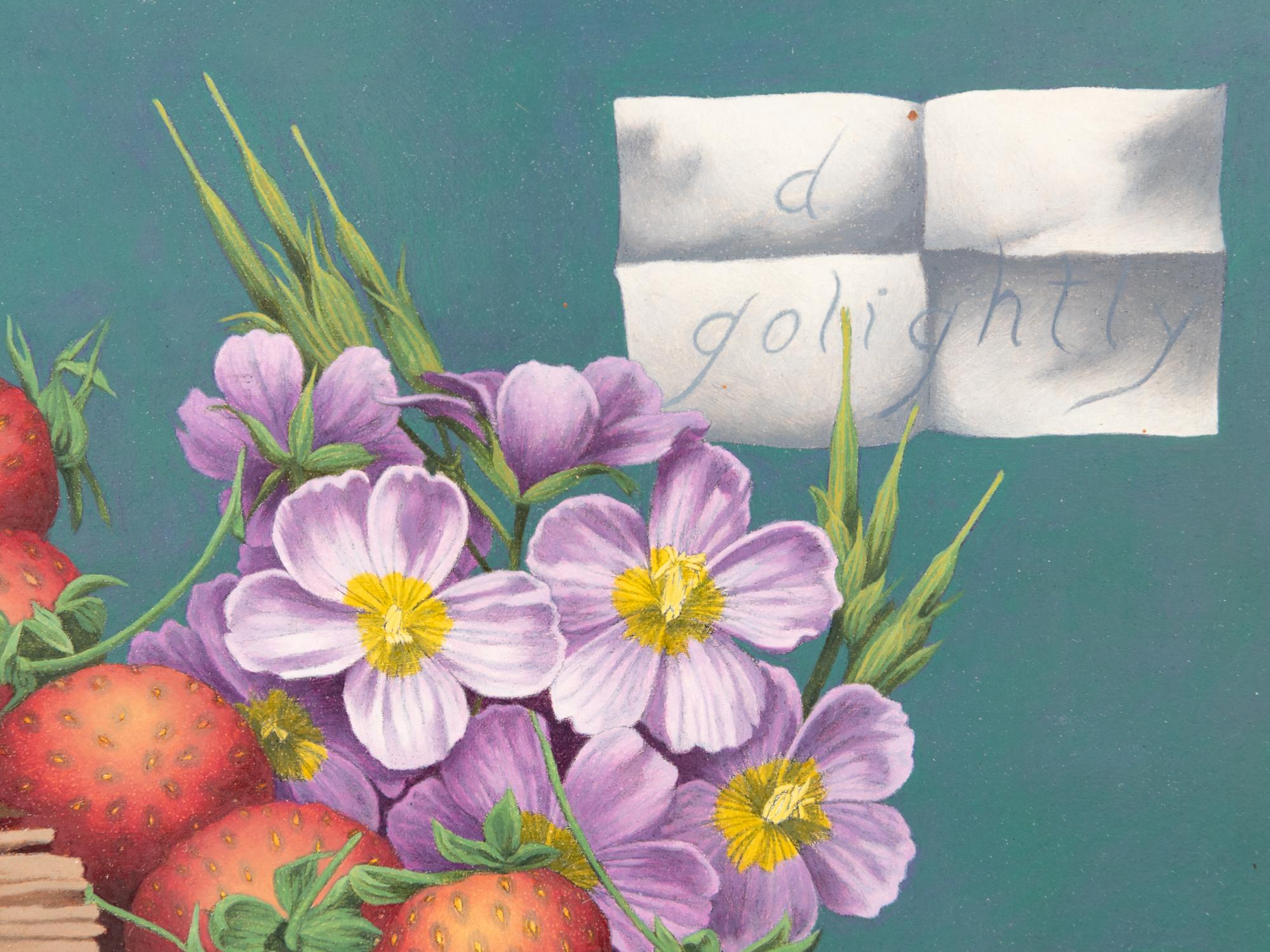 Strawberries and Flowers