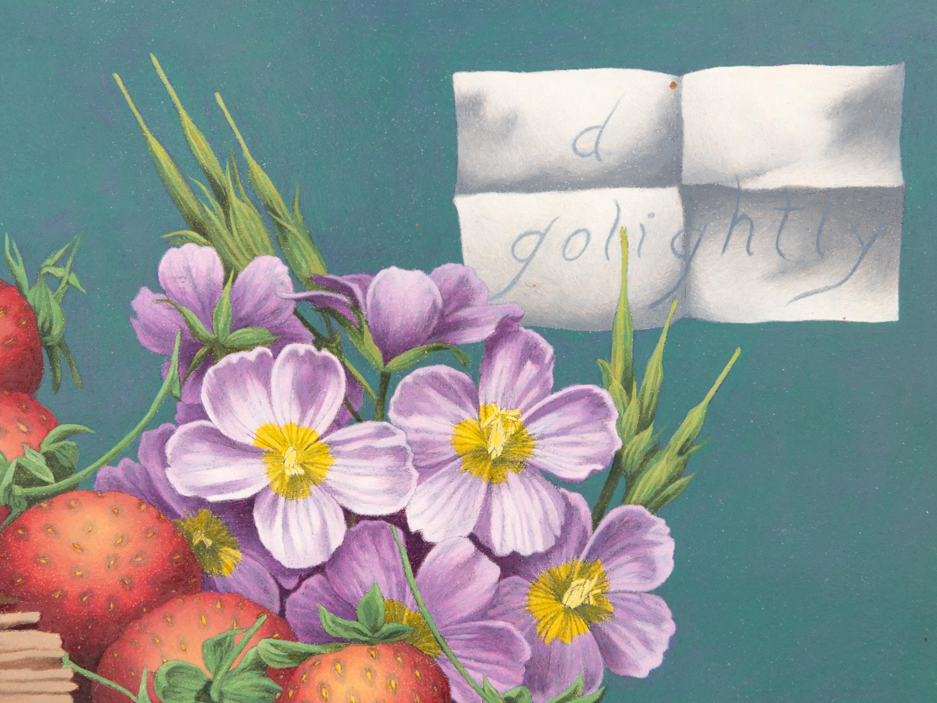 Strawberries and Flowers
