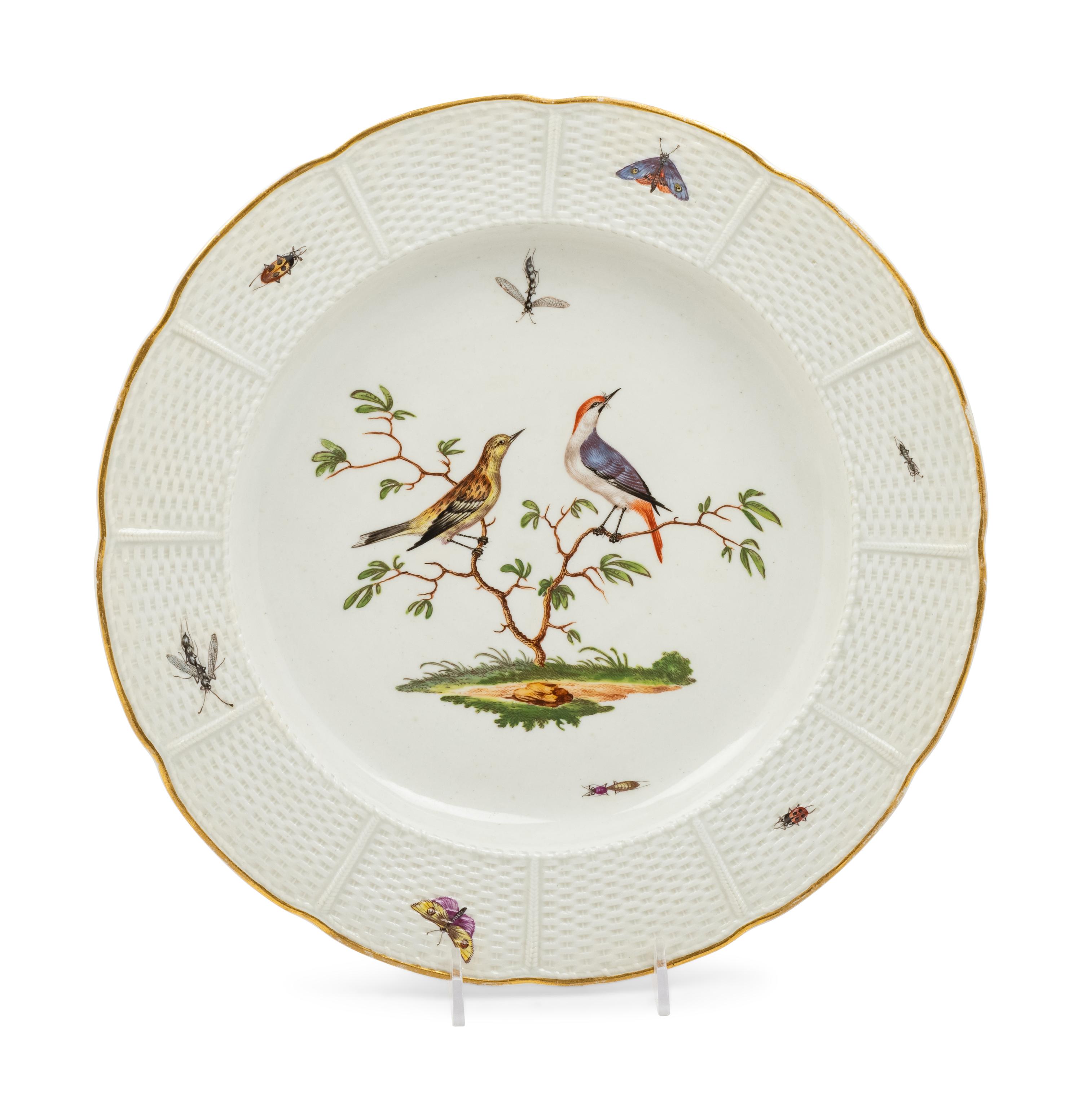 A Set of Ludwigsburg Porcelain Plates
