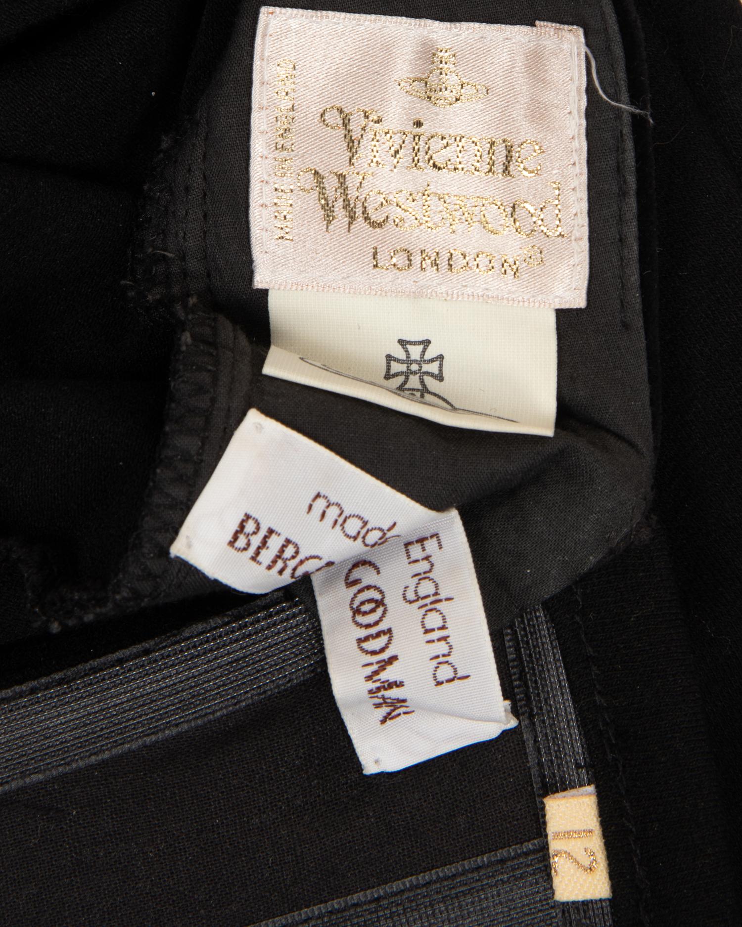 Vivienne Westwood Net and Velvet Corset Top, c.1990