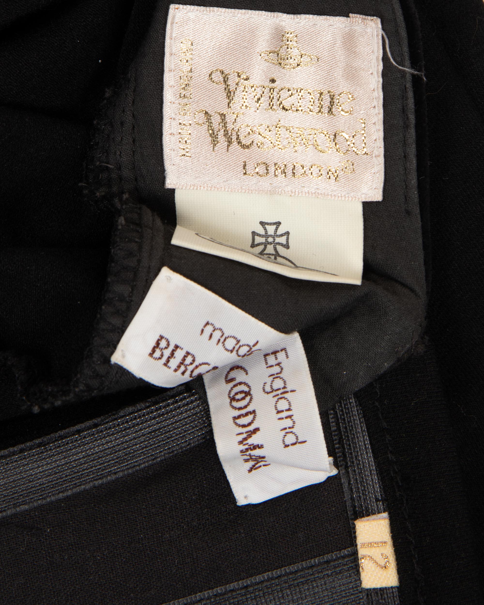 Vivienne Westwood Net and Velvet Corset Top, c.1990