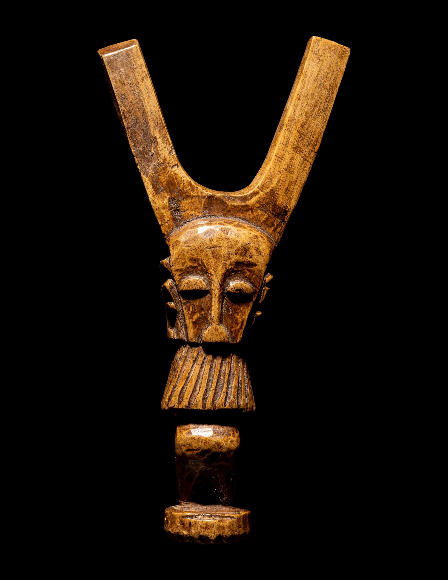 Six African Wood Slingshots