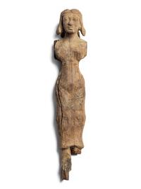 An Egyptian Wood Servant Figure