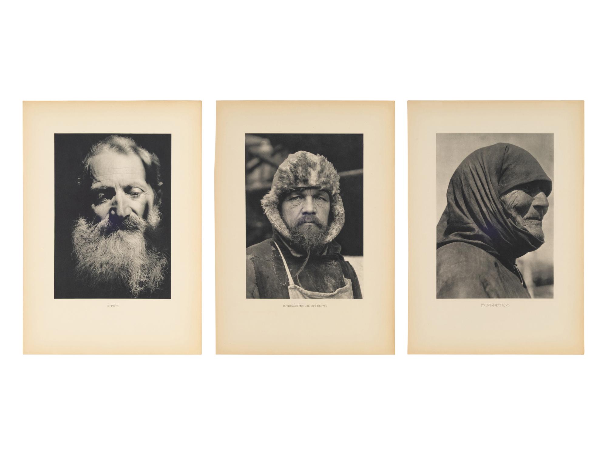 A Group of Three Works from Twelve Soviet Photo-Prints