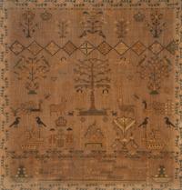 Two American Needlework Samplers