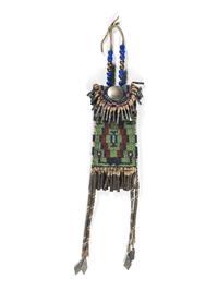 Southern Plains Beaded Hide Strike-a-Light Case