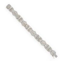 Art Deco, Diamond and Platinum Bracelet