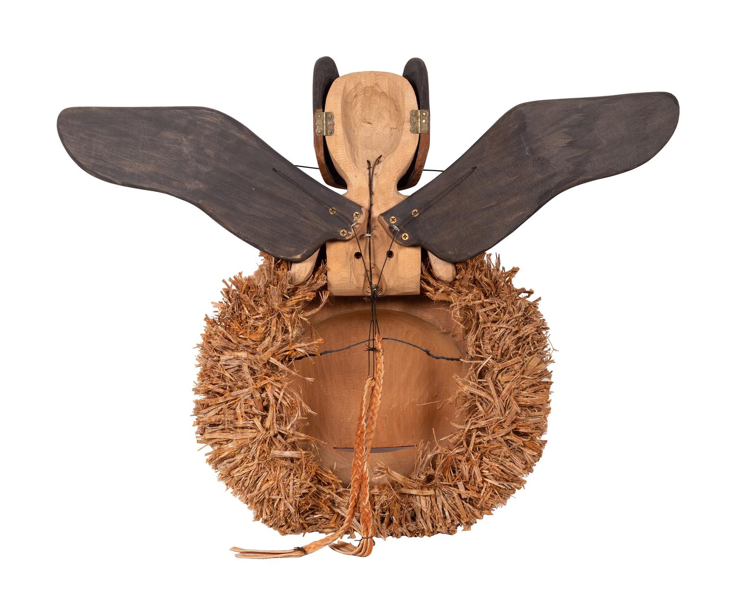 Northwest Coast Articulated Transformation Mask, Raven Steals the Sun