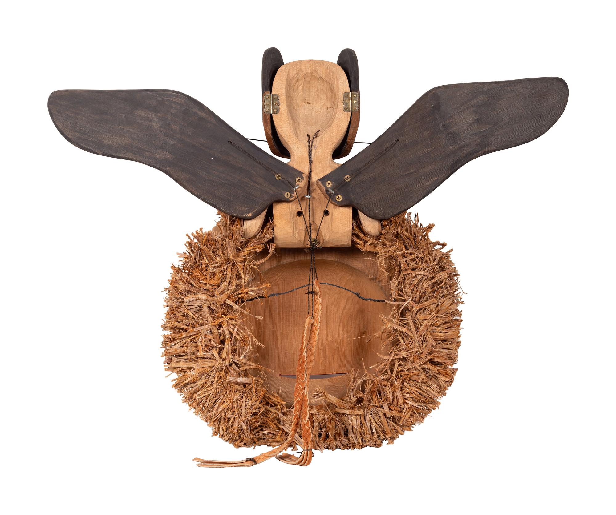 Northwest Coast Articulated Transformation Mask, Raven Steals the Sun
