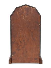 An Ingraham 'Mosaic Front Doric' Mantel Clock