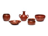 Collection of Maricopa Redware Pottery