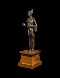 An Egyptian Bronze Bastet