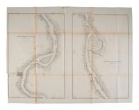 [CIVIL WAR]. Ephemera incl. Mississippi River from Cairo, Ill. to St. Mary's Mo. in VI Sheets, 1865.