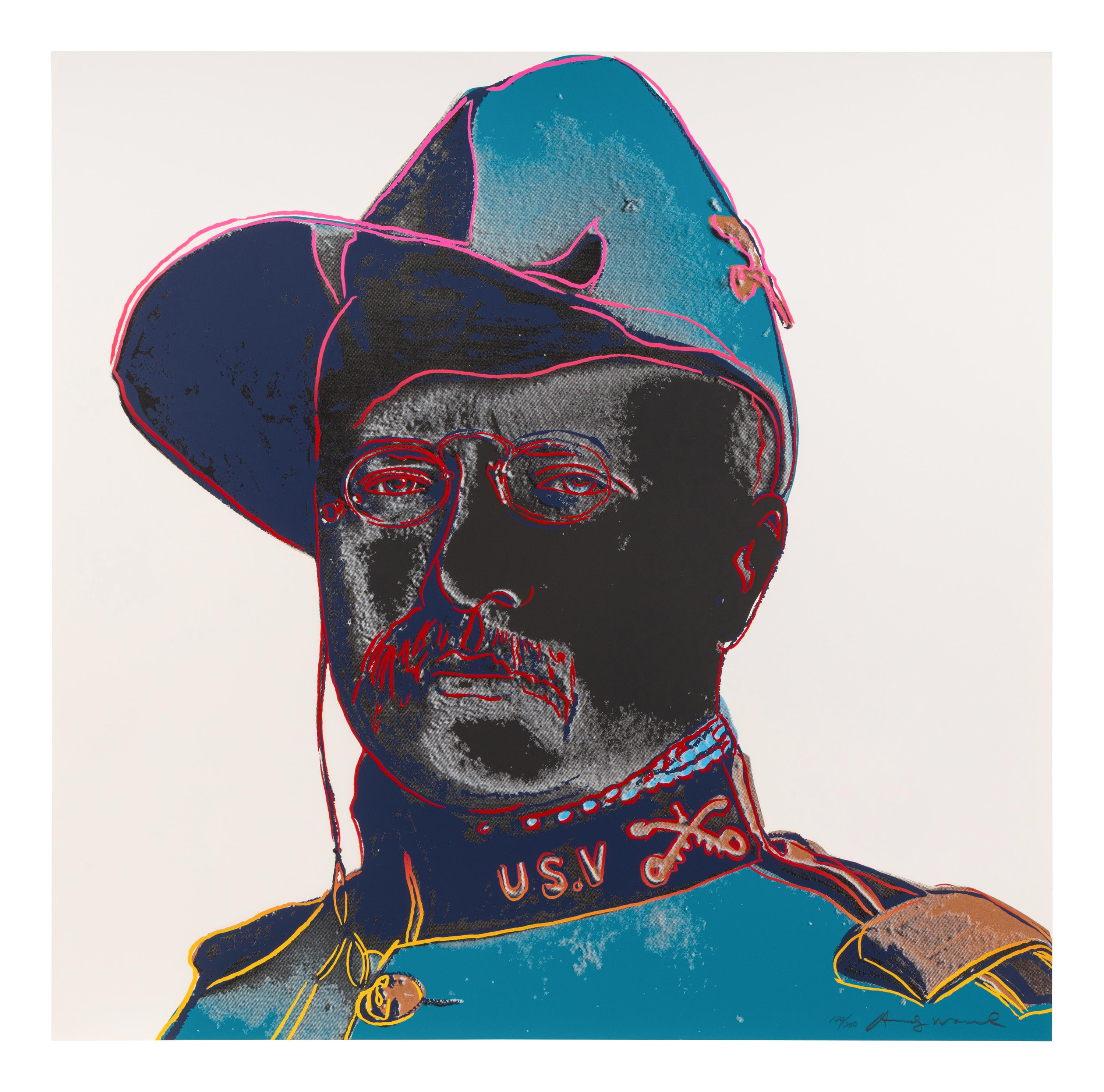 Andy Warhol (American, 1928–1987) — Cowboys and Indians (the complete portfolio of ten), 1986