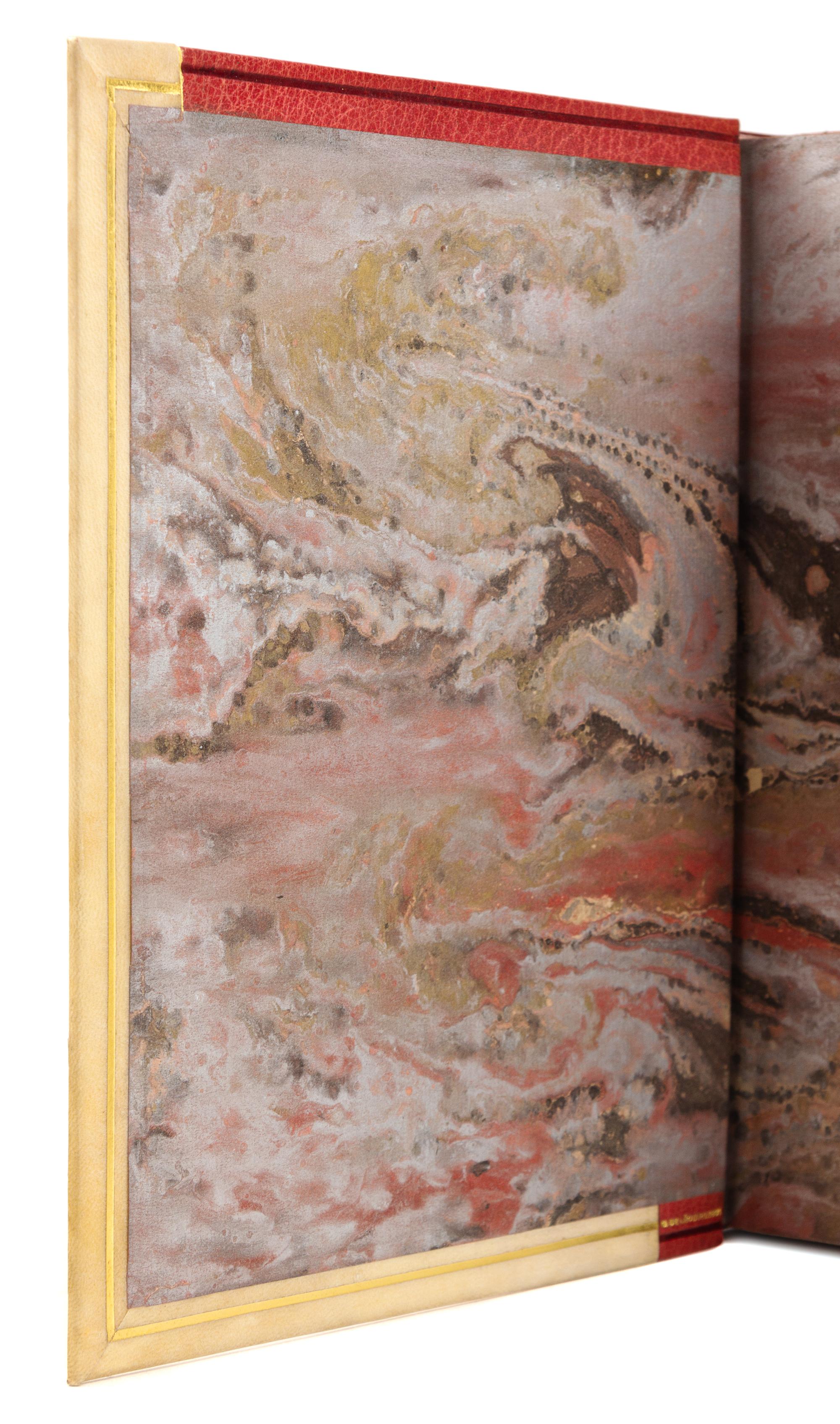 [BINDINGS]. [LÉOTARD, GENEVIÈVE - BINDER]. A group of 2 works in fine Art Deco bindings by Léotard.