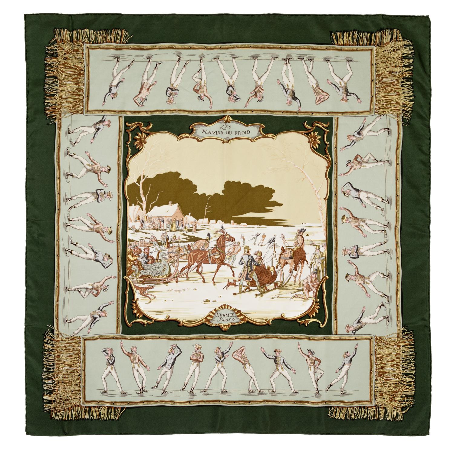 Hermès 90cm Silk Scarf