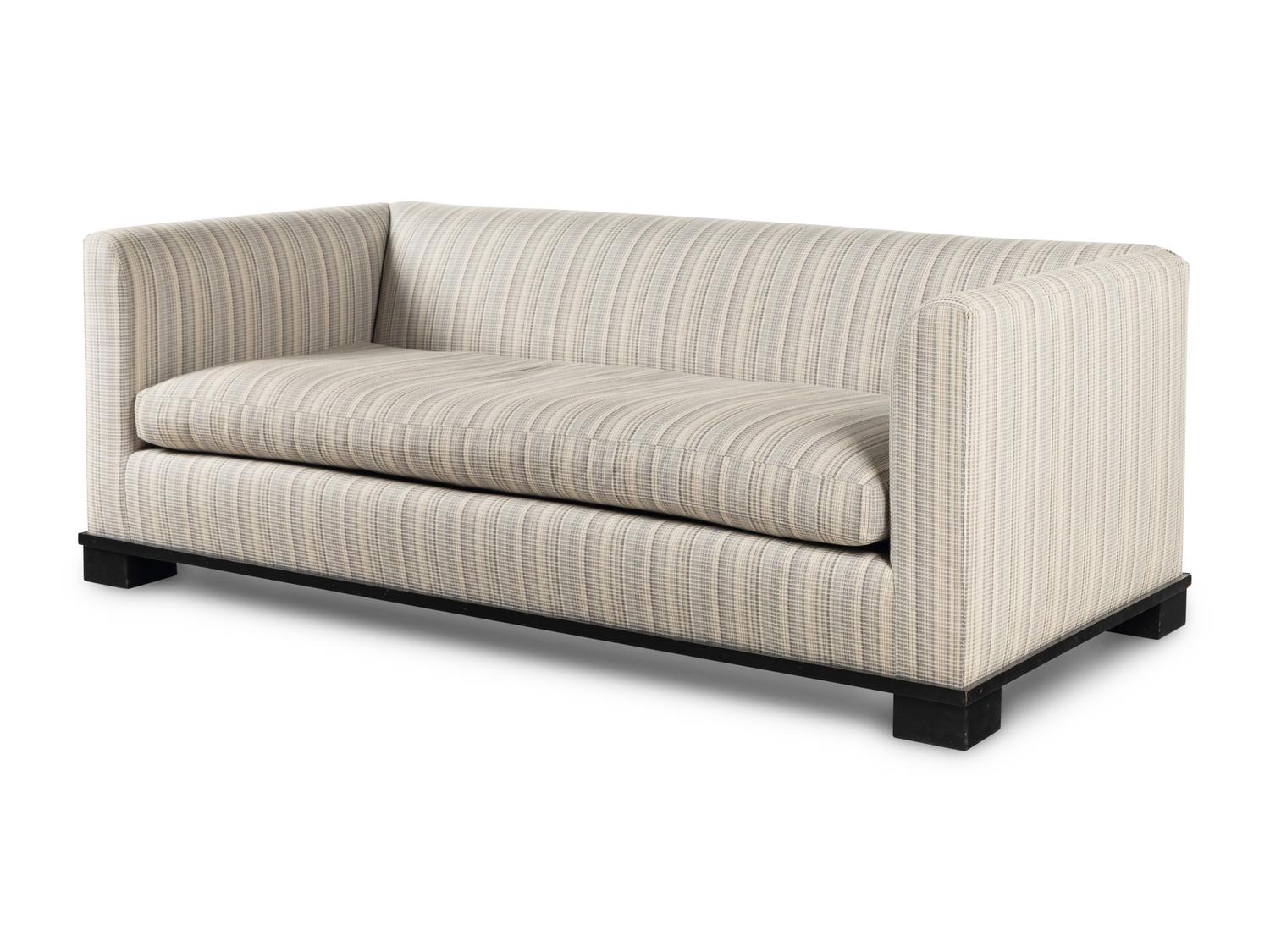 A Contemporary Single-Cushion Sofa