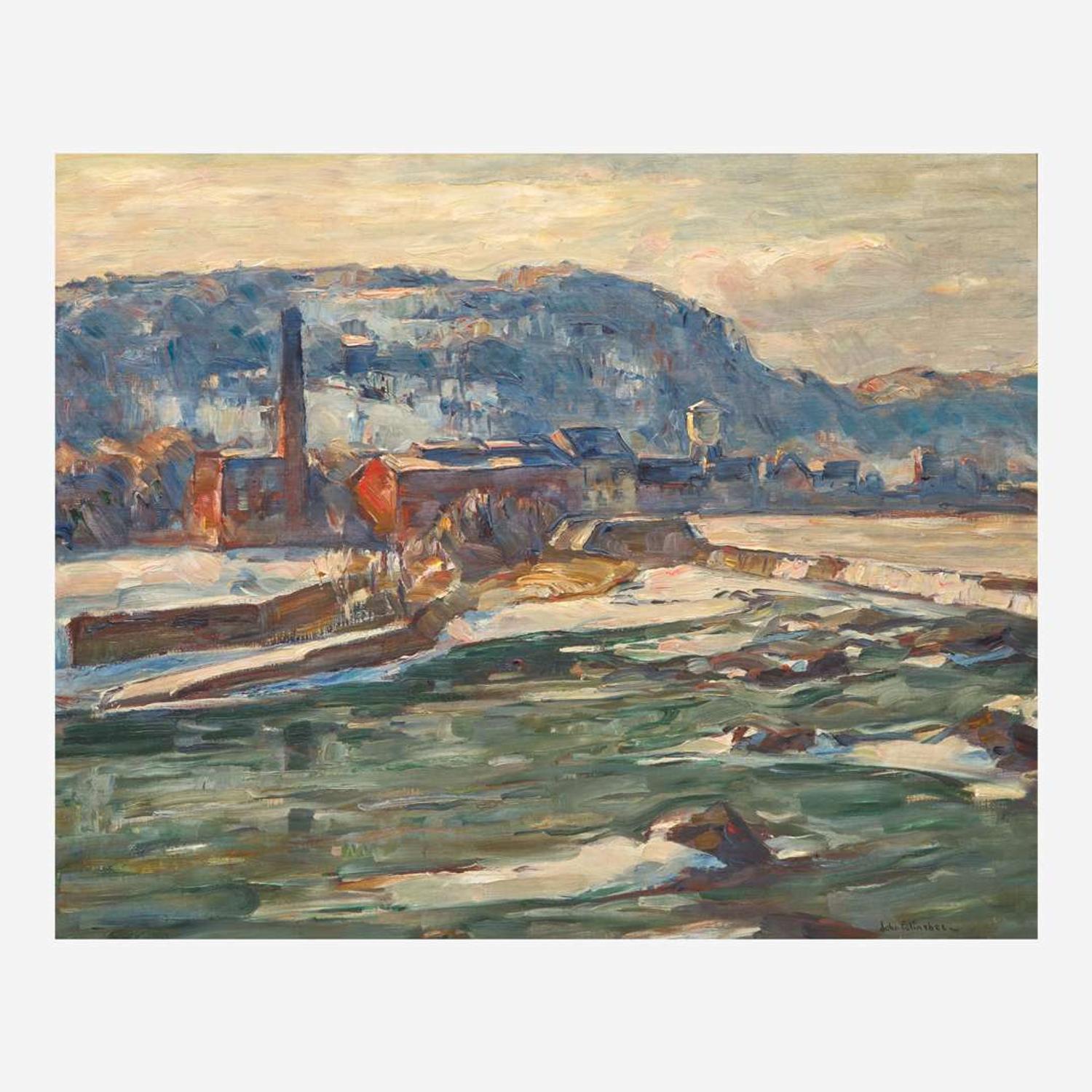 John Fulton Folinsbee (American, 1892–1972) Mill Dam