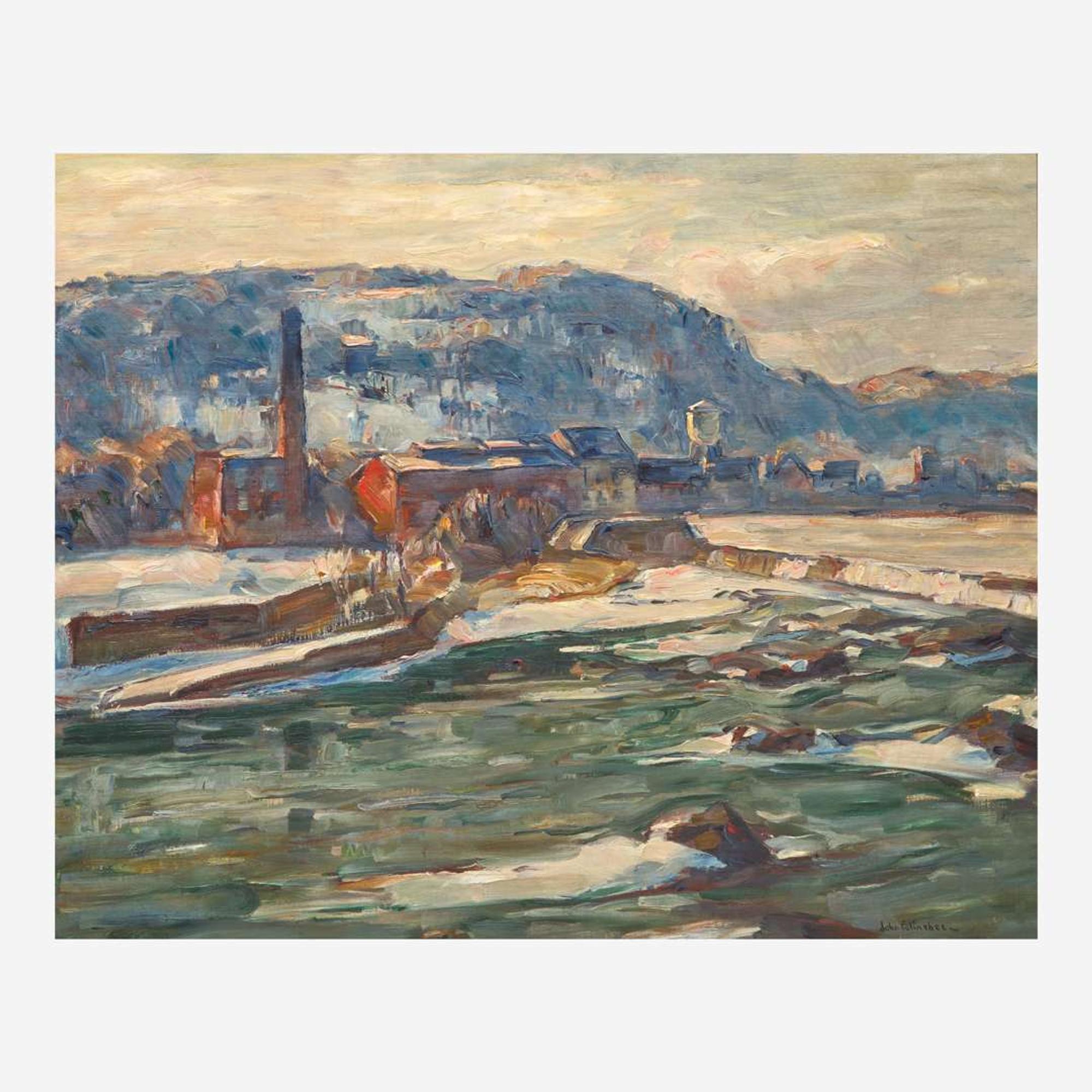 John Fulton Folinsbee (American, 1892–1972) Mill Dam
