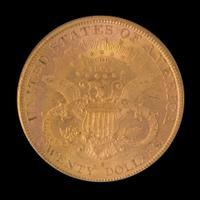 A United States 1881-S Liberty Head $20 Gold Coin