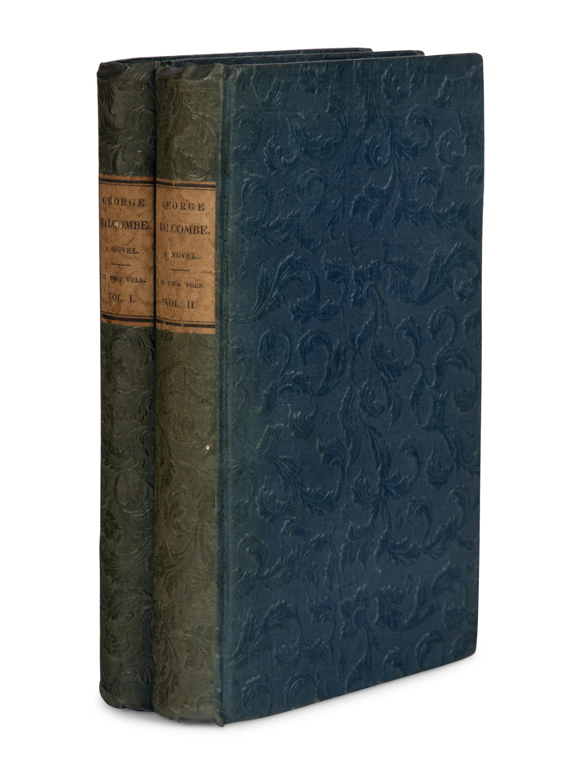 TUCKER, Nathaniel Beverley (1784-1851). George Balcombe . New York: Harper & Brothers, 1836.