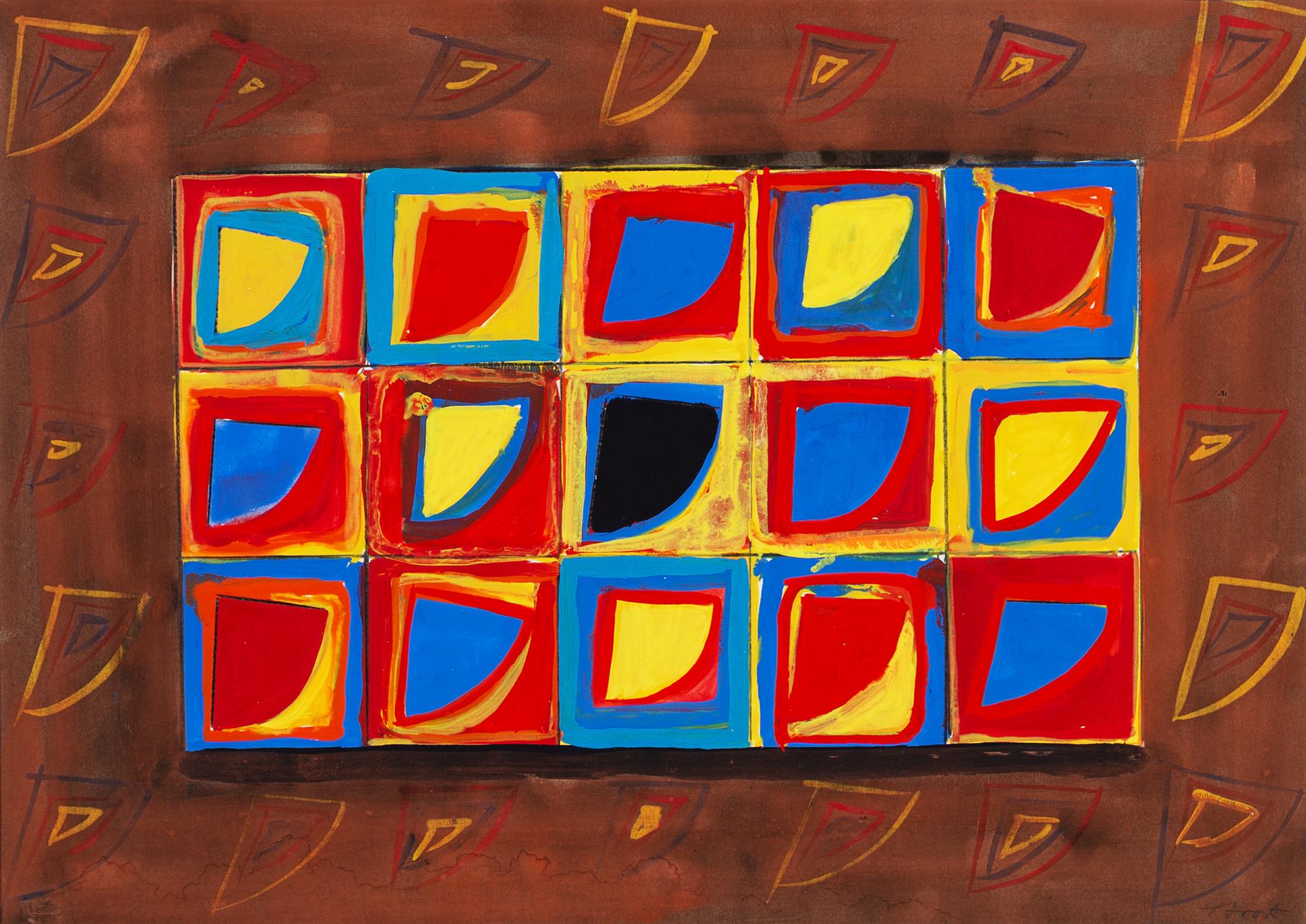 Terry Frost, (English, 1915-2003), Untitled, 1974-75