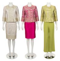 Three Naeem Khan Ensembles, 2000-10s