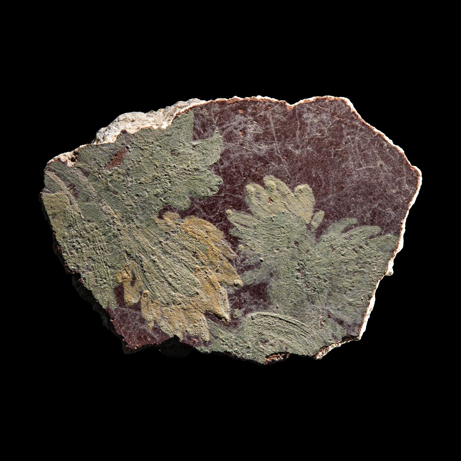 A Roman Fresco Fragment