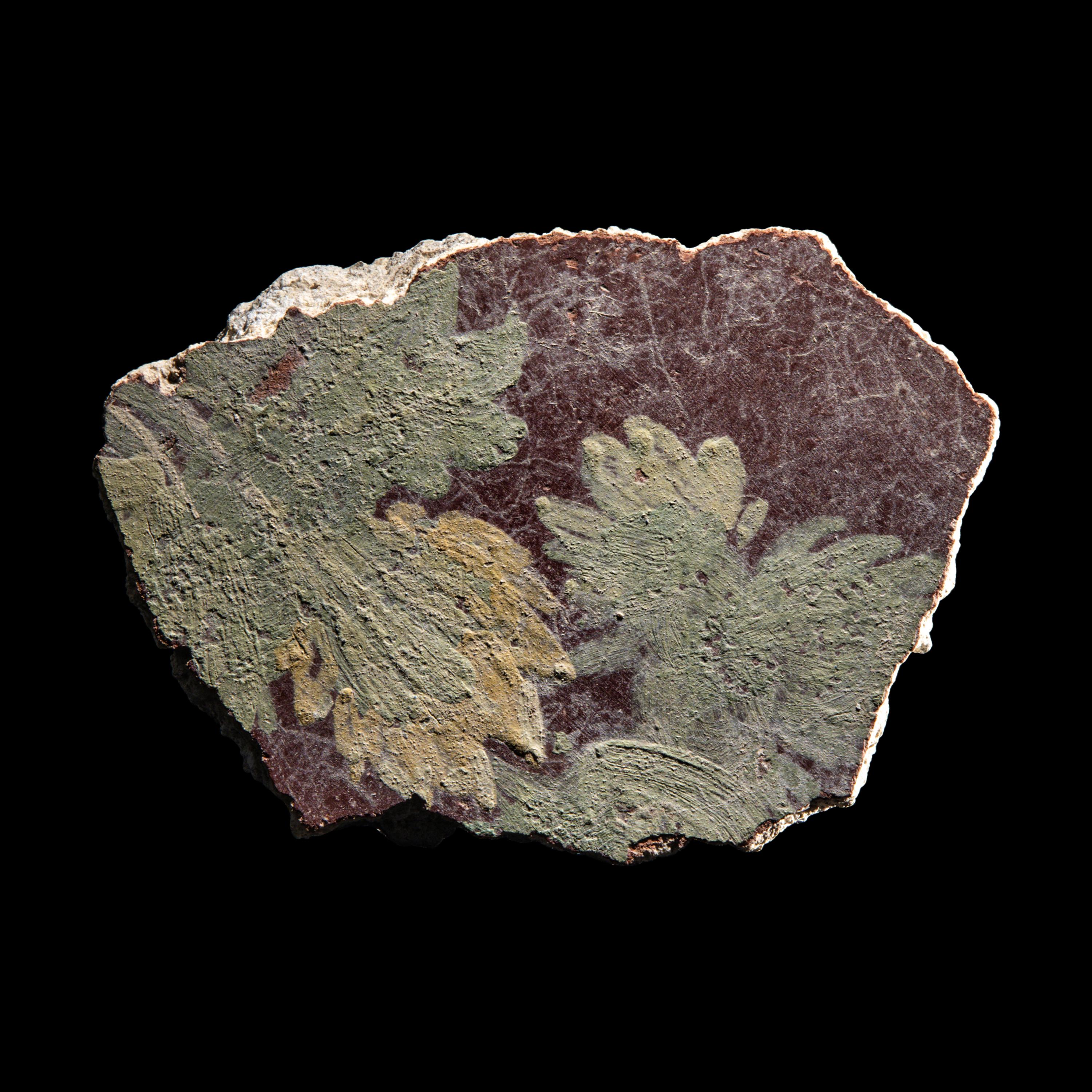 A Roman Fresco Fragment