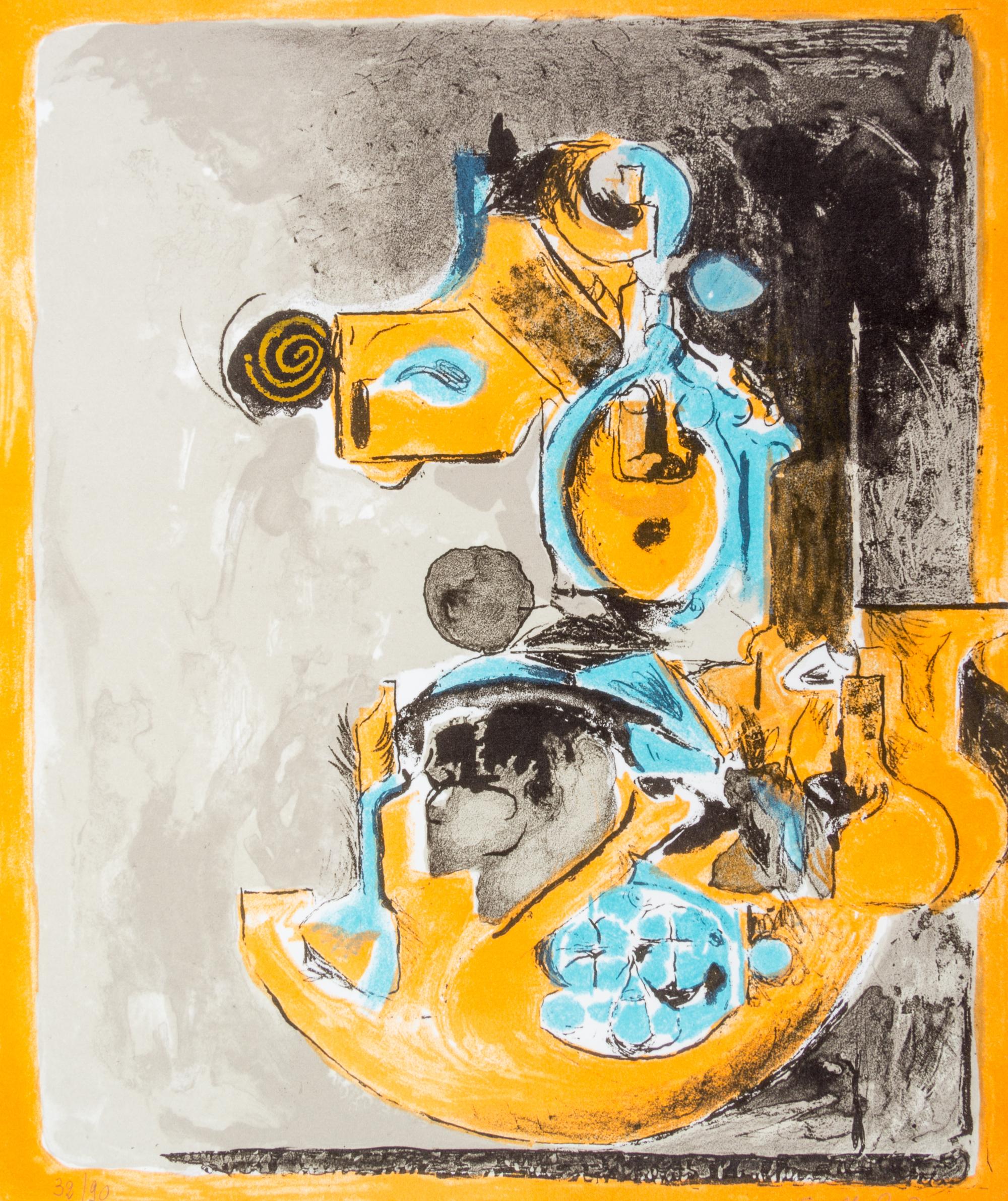 (SUTHERLAND, GRAHAM) ARCANGELI, FRANCESCO. Graham Sutherland. NY, 1973. With original lithograph (with one other title, 2 works)