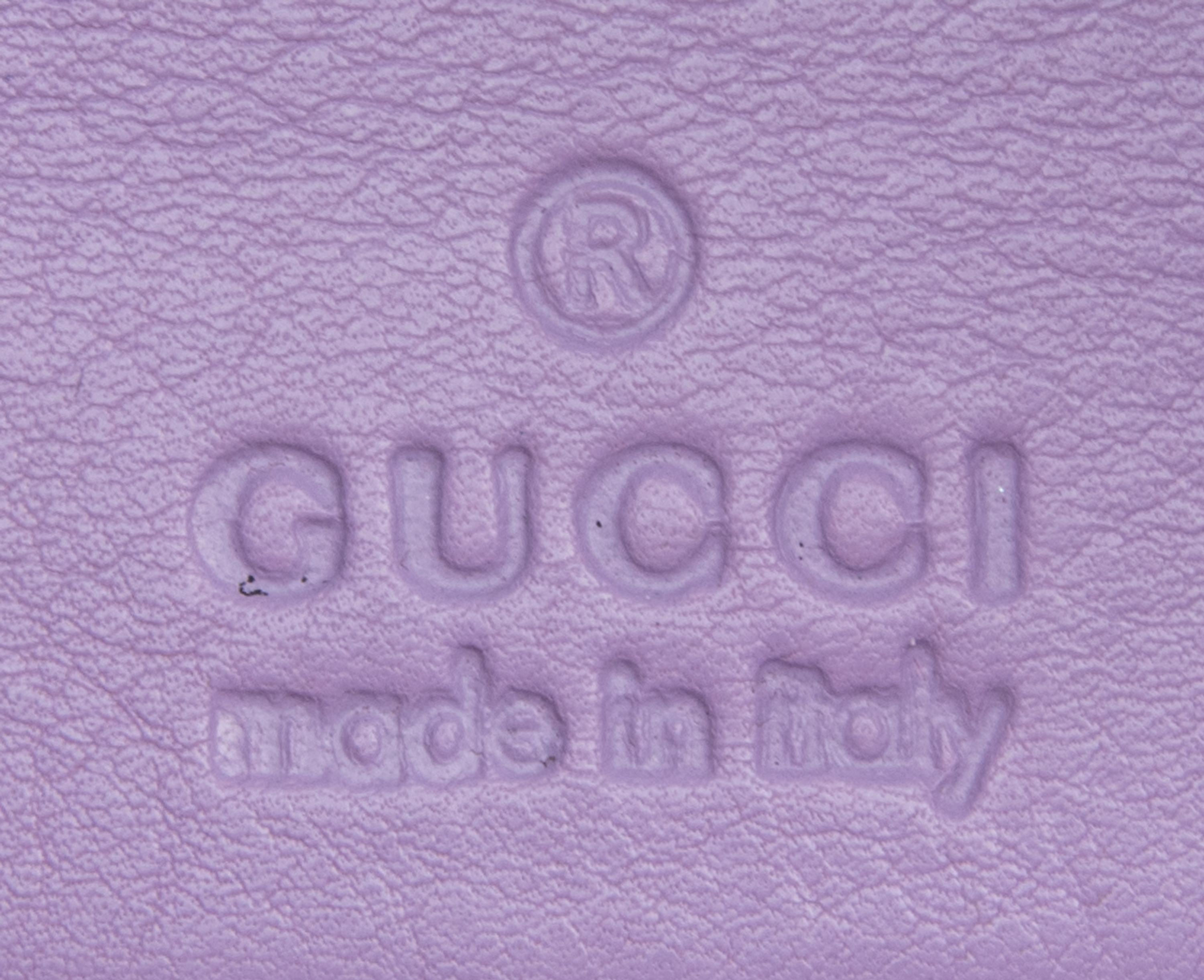 GUCCI, LARGE LILAC JACKIE BAG