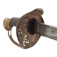 Schuyler, Hartley & Graham 1850 Foot Officers Sword of Capt. Charles Amory - 24th Mass Infantry - POW at The Crater