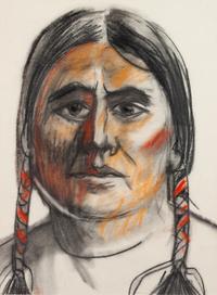 Portrait of a Native American Man