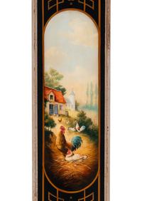 A French Painted Canvas Shop Sign