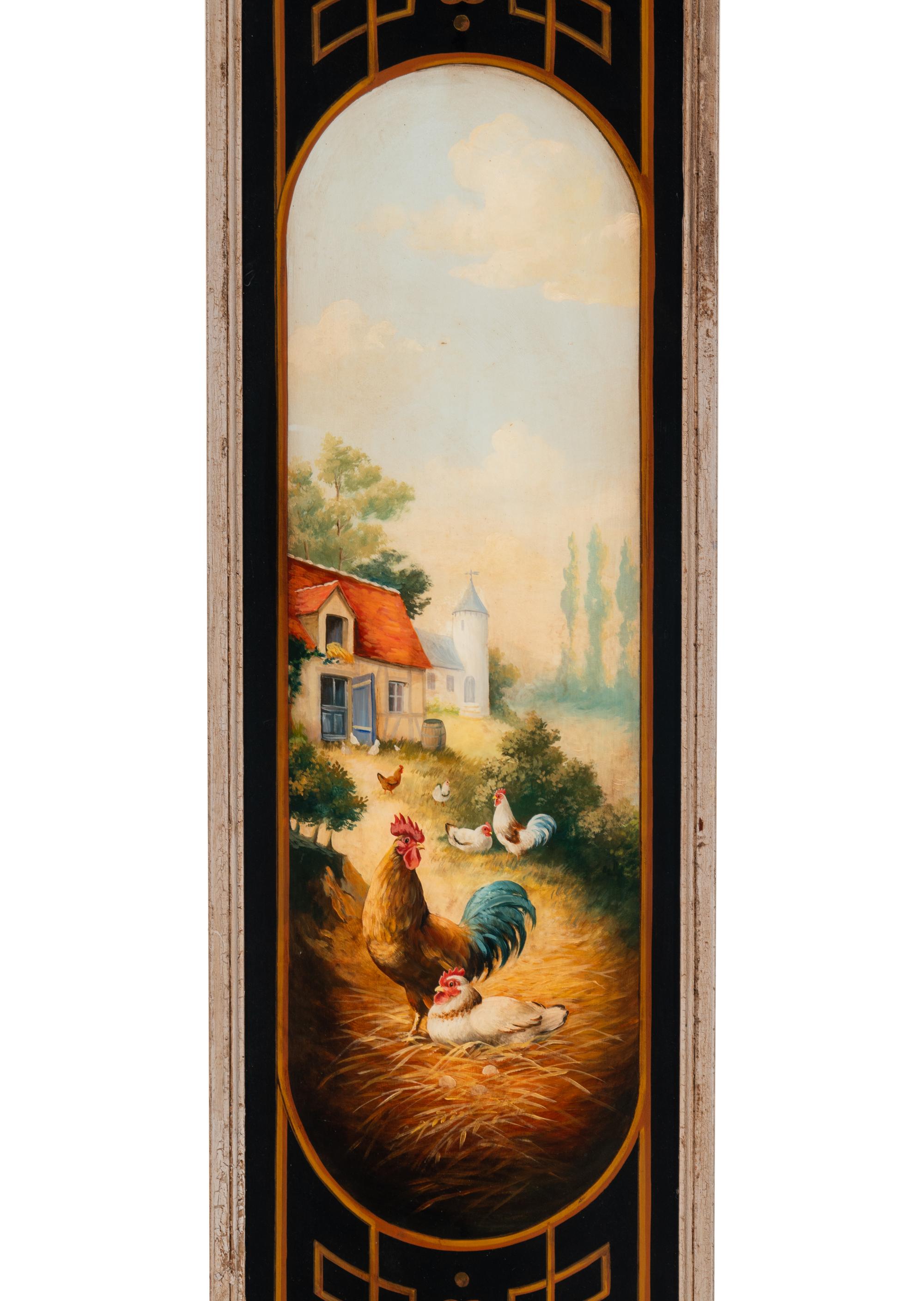 A French Painted Canvas Shop Sign