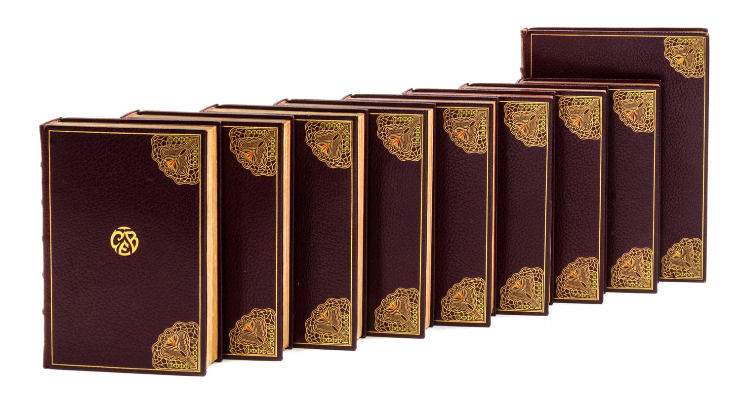 [BINDING -- SICKLES]. FIELD, Eugene (1850-1895). Love Songs of Childhood . Chicago: The Lakeside Press, 1905.