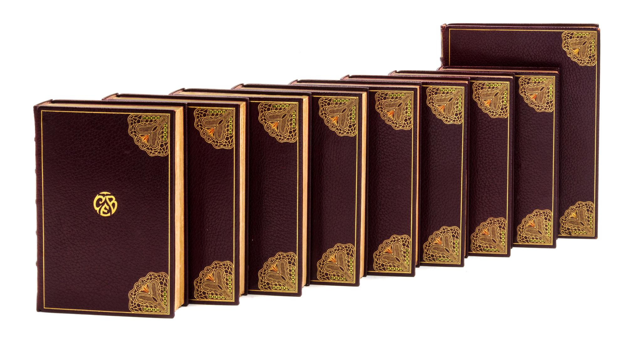 [BINDING -- SICKLES]. FIELD, Eugene (1850-1895). Love Songs of Childhood . Chicago: The Lakeside Press, 1905.