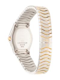 EBEL, STAINLESS STEEL AND DIAMOND 'SPORT CLASSIQUE' WATCH