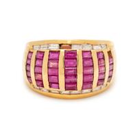 RUBY AND DIAMOND RING