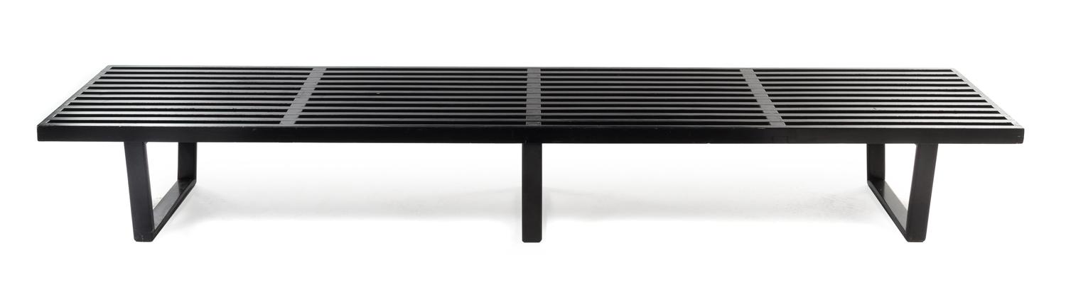 George Nelson & Associates, HERMAN MILLER, c.1960, slat bench, model no. 4992