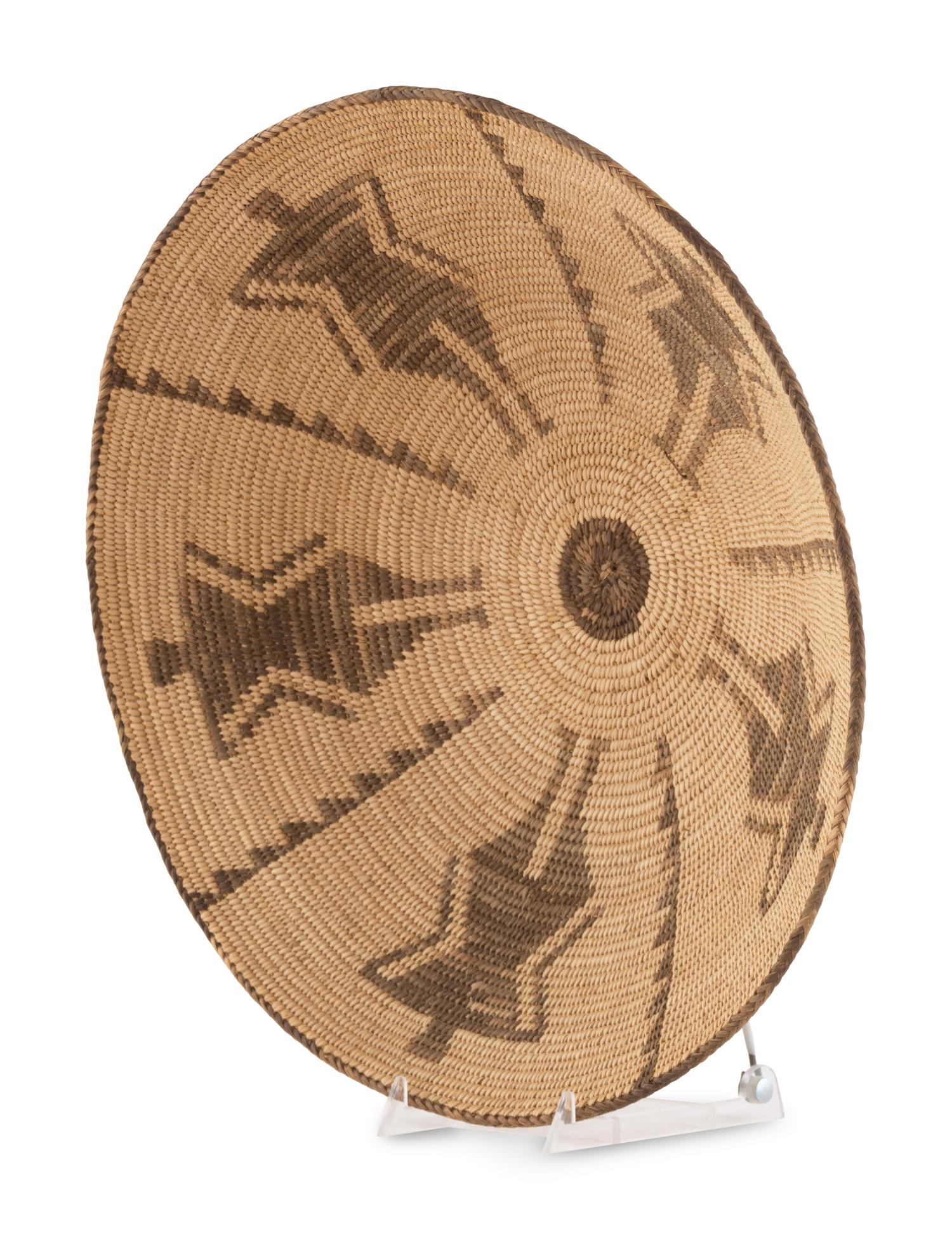 Akimel O'odham Figural Basket