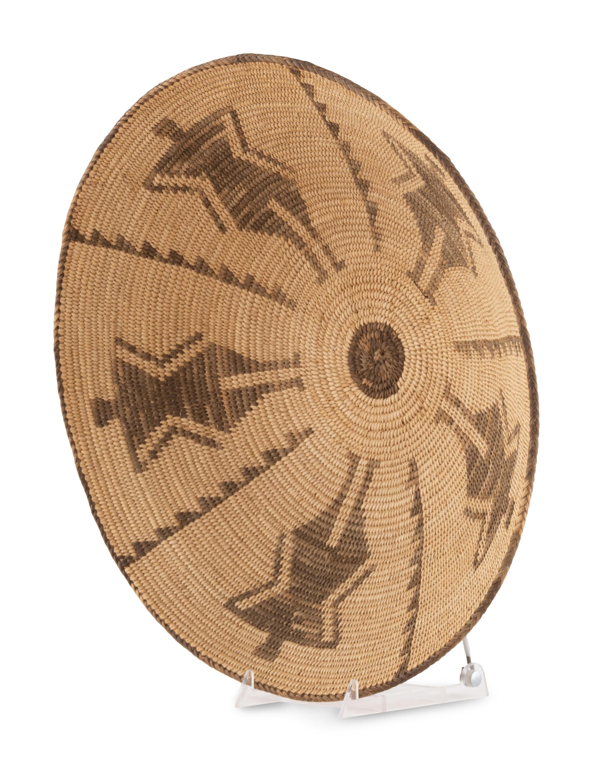 Akimel O'odham Figural Basket