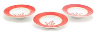A Group of Raynaud Limoges Coral Decorated Porcelain Dinner plate diameter 11 3/4 inches. — 20TH CENTURY