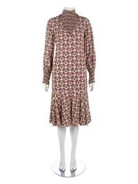 Galanos Day Dress, 1970s