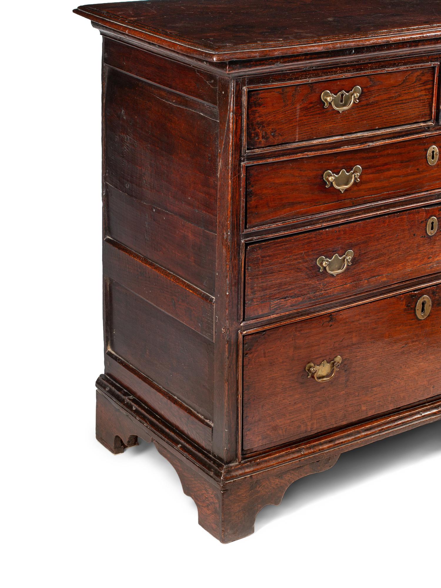 A George I / II Oak Chest of Drawers